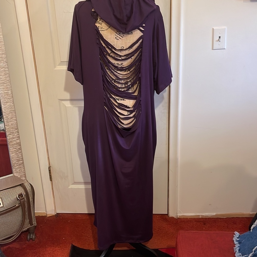 𝅺karen T Design Purple Dress - Picture 3 of 7